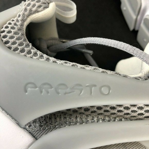 Nike Air Presto Shoes Light Smoke Grey White Black - Picture 12 of 16